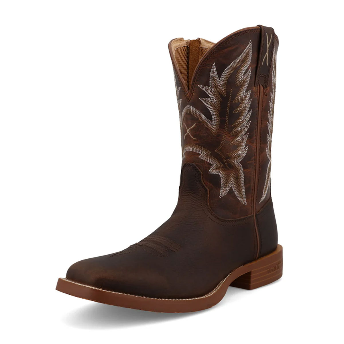 TWISTED X 11in Tech X Tobacco Brown Adobe Boot MXTR013