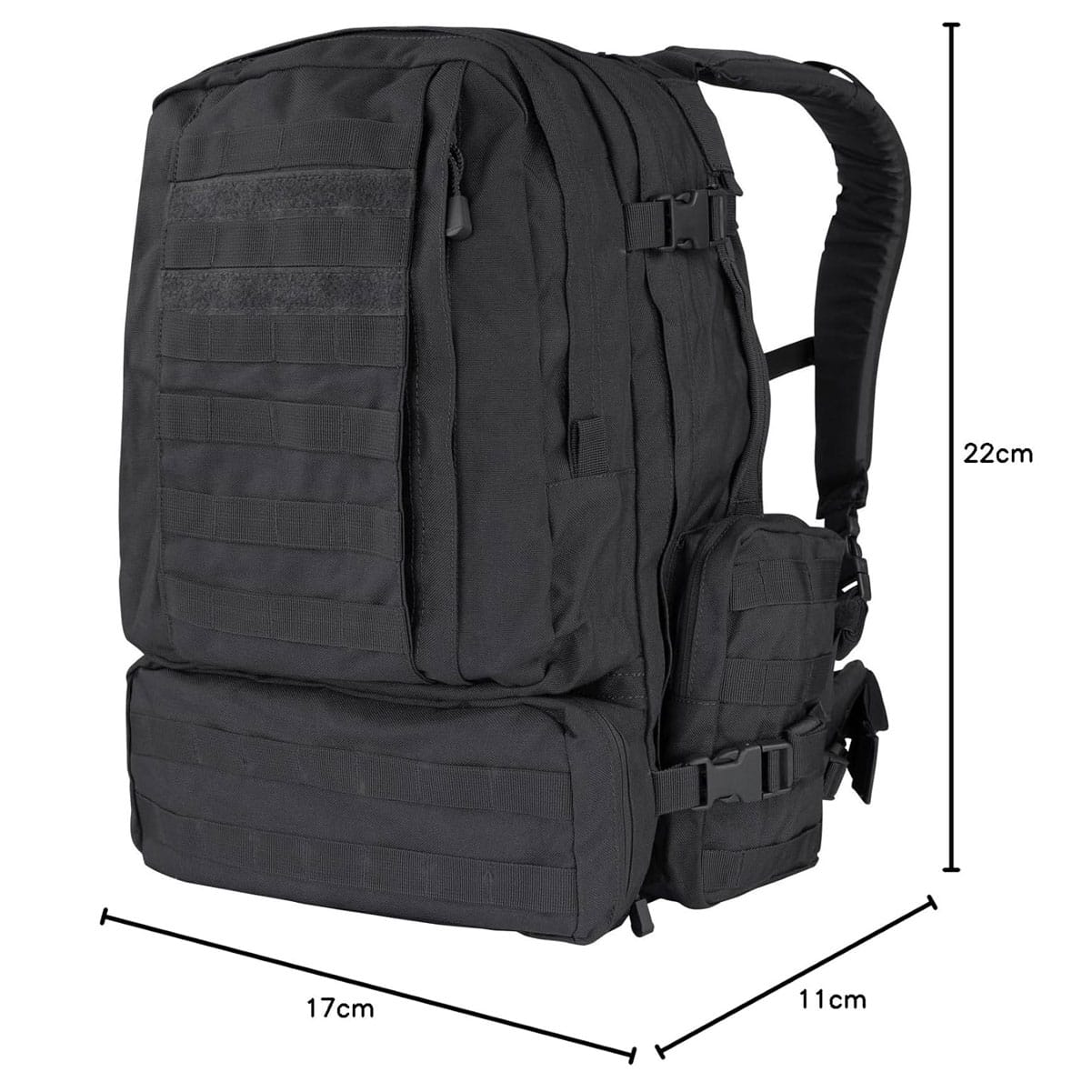 CONDOR OUTDOOR 3 Day Assault Backpack 125
