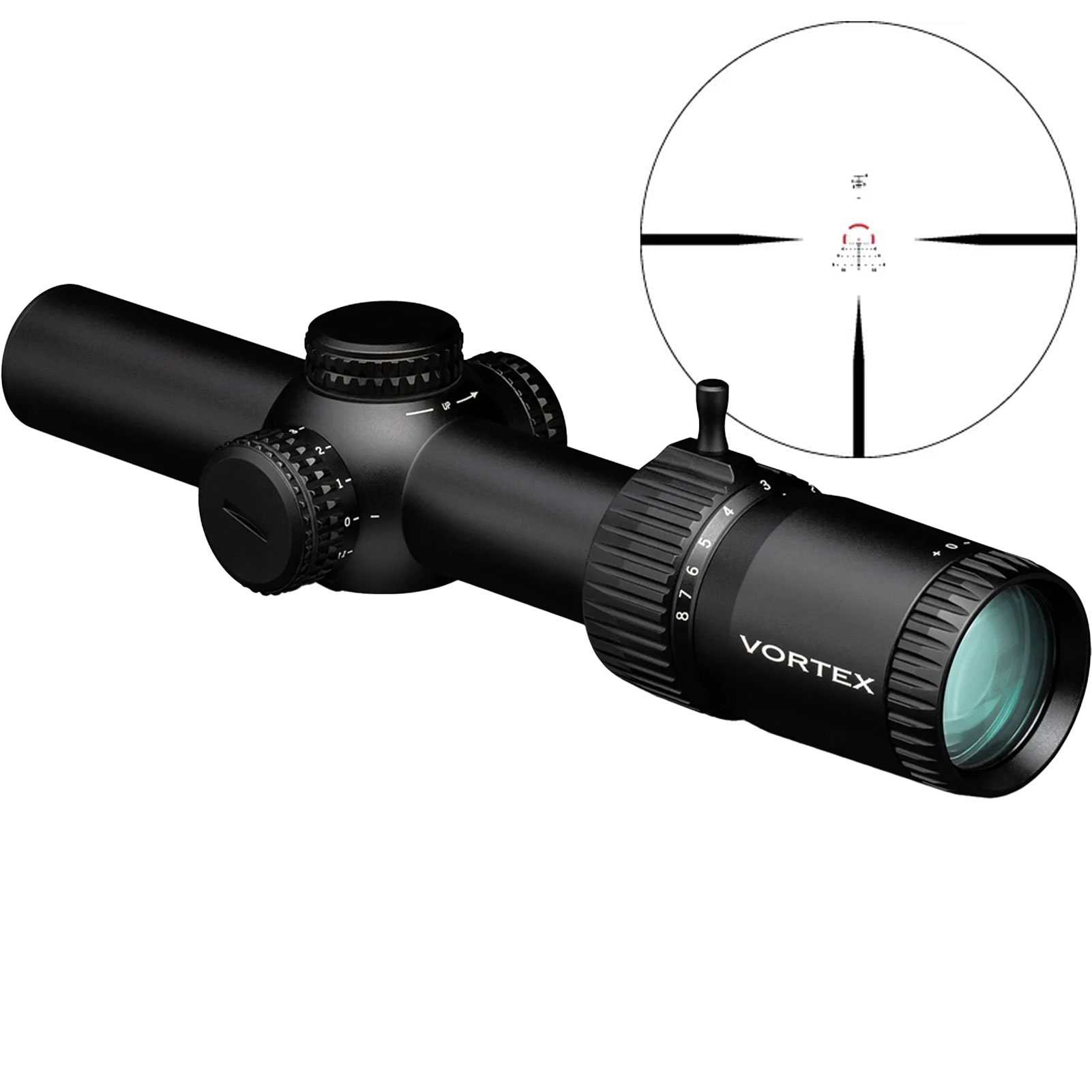 VORTEX STRIKE EAGLE 1-8x24 AR-BDC2 スコープ Vortex Strike Eagle 1-8X24 w/ AR-BDC2 Reticle - Stage Zero