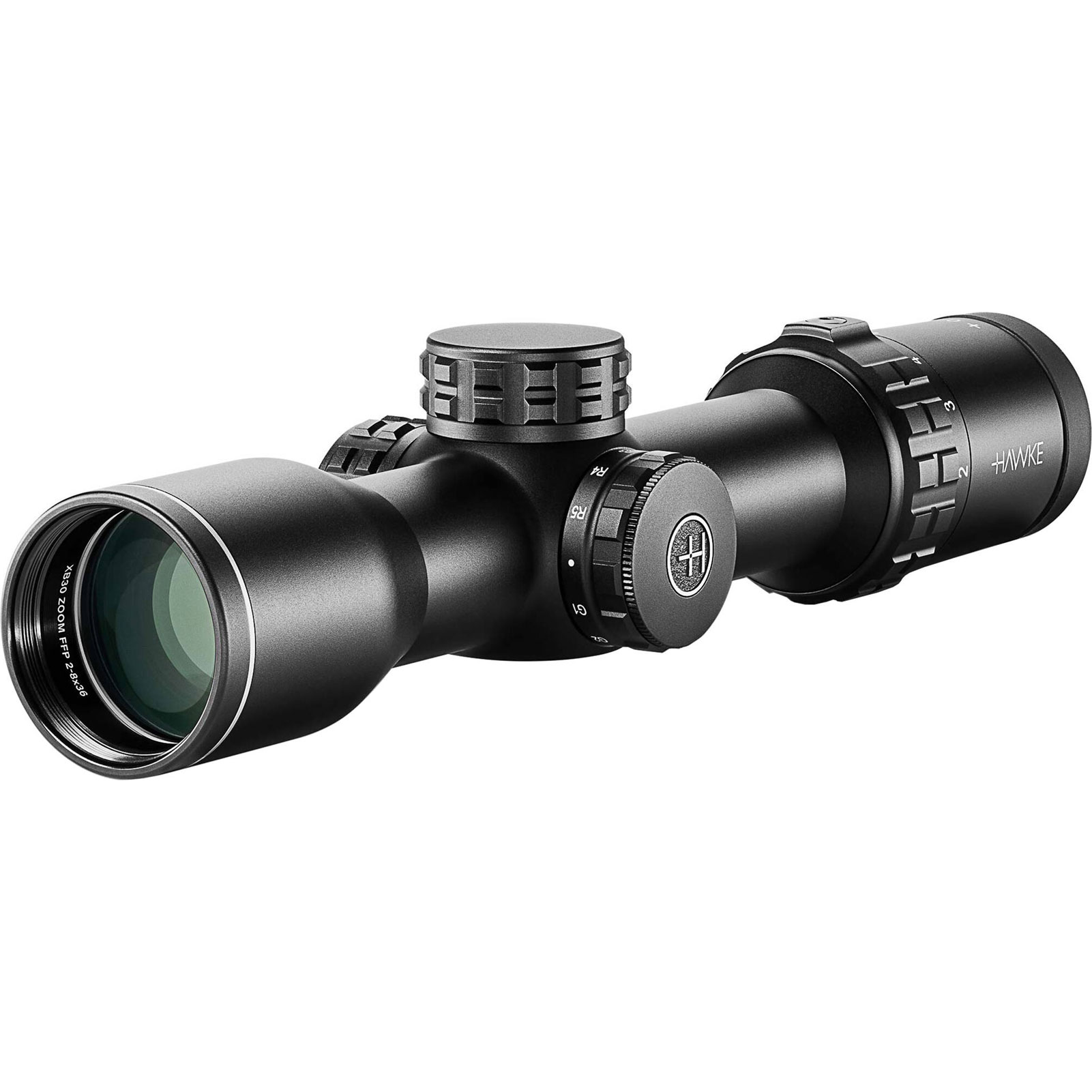 HAWKE XB30 2-8x36 FFP Crossbow Scope 12322