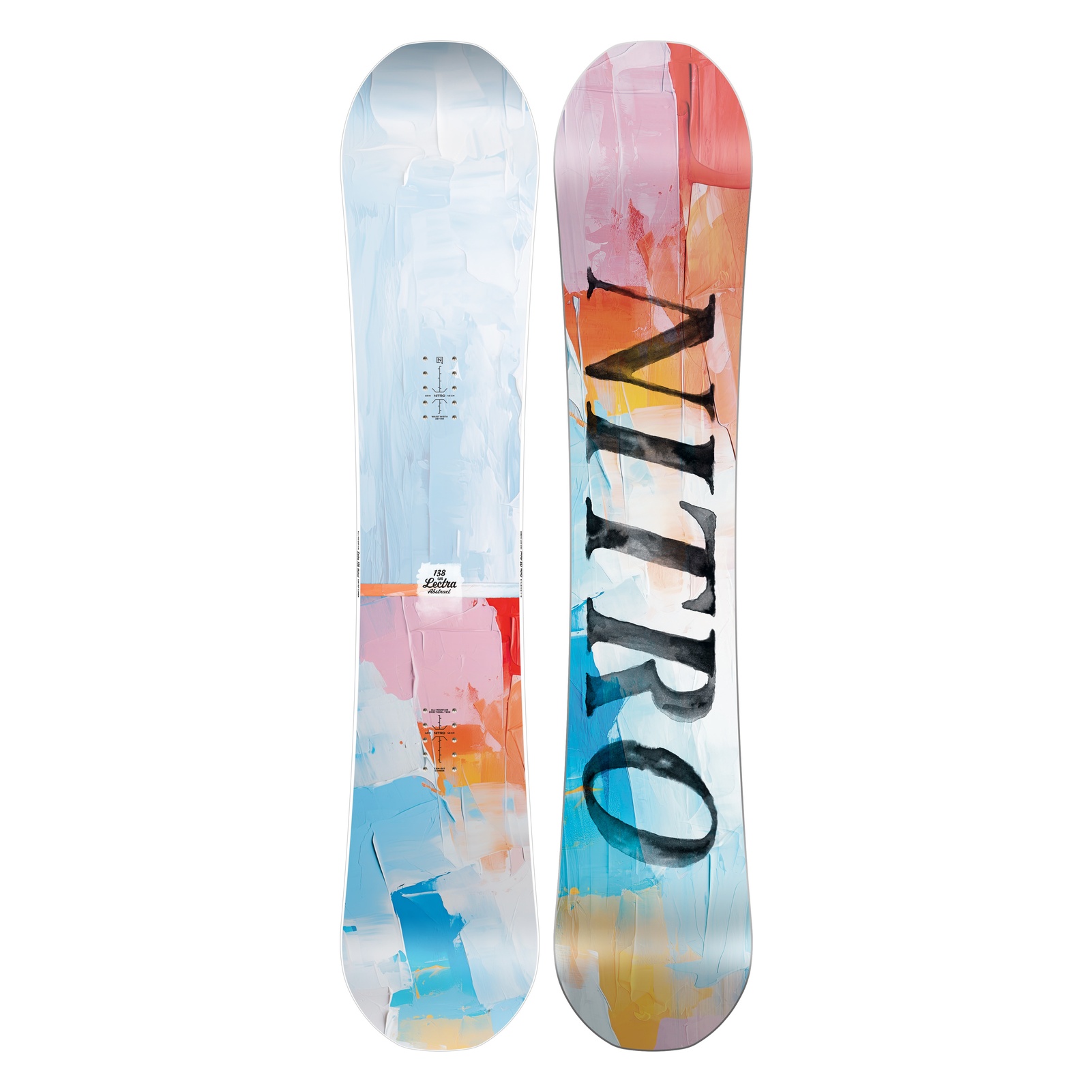 nitro lectra brush women's all mountain snowboard 149 cm with Talent Bindings and B Boarderline Insanity the Lectra Blushs Radial Sidecut delivers smooth turns Nitro Lectra Brush Snowboard -