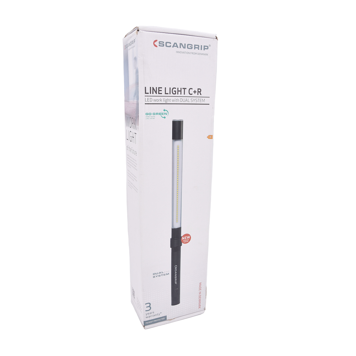 SCANGRIP Line Light C+R Black Hand Lamp (03.5243US) Open-box