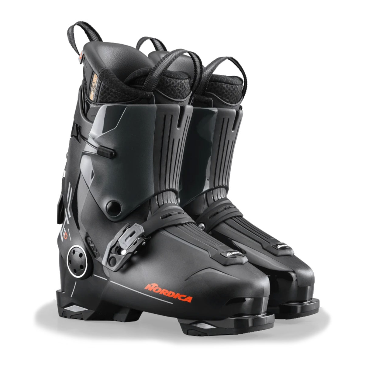 NORDICA Mens Hf 110 Boots, Color: Black/Anthracite/Red, Size: 27.5