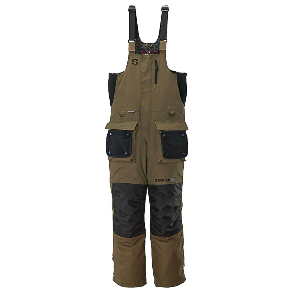 Buy STRIKER ICE Men' s Climate Dark Brown Fishing Bib (62117) online. Find best prices for Striker Ice Bibs at GritrOutdoors – an Authorized Striker Ice Dealer