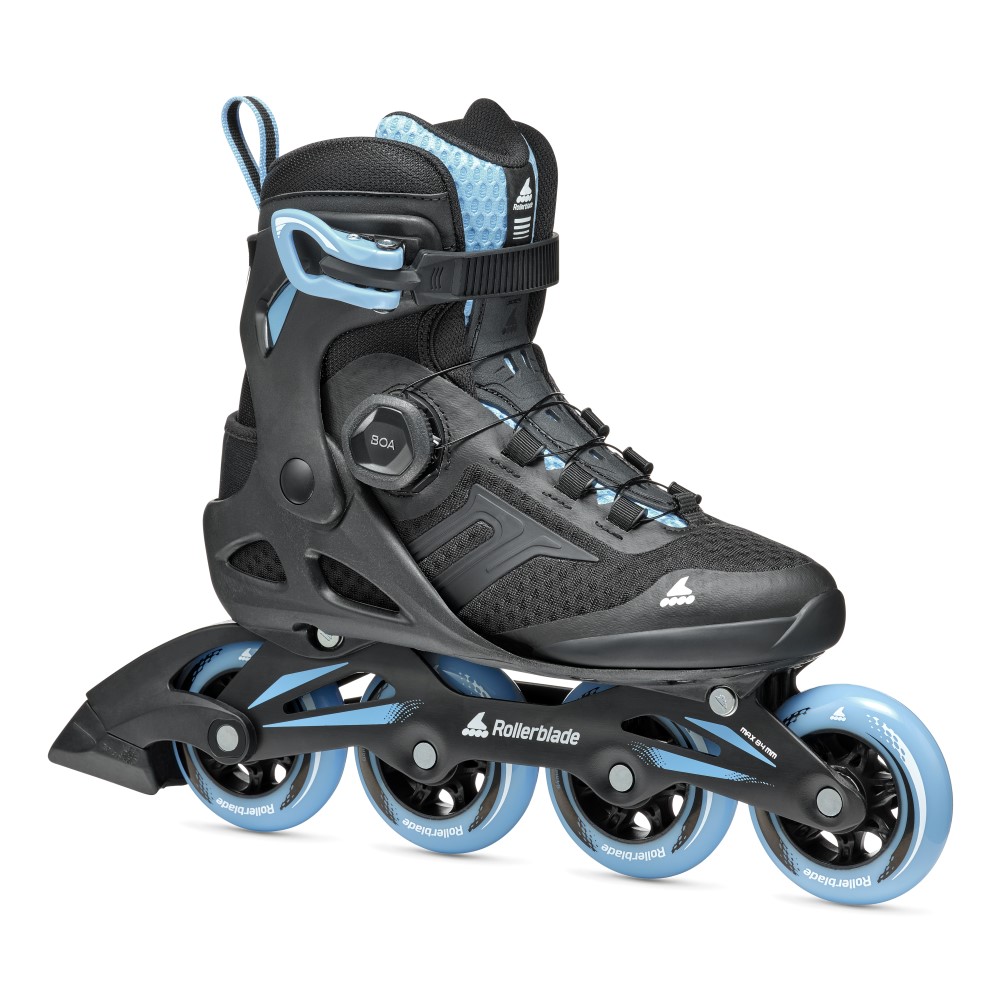 Buy ROLLERBLADE Women's Macroblade 84 Boa Black and Powder Blue Roller Skates (07370700092) online. Find best prices for Rollerblade Skates at GritrOutdoors – an Authorized Rollerblade Dealer