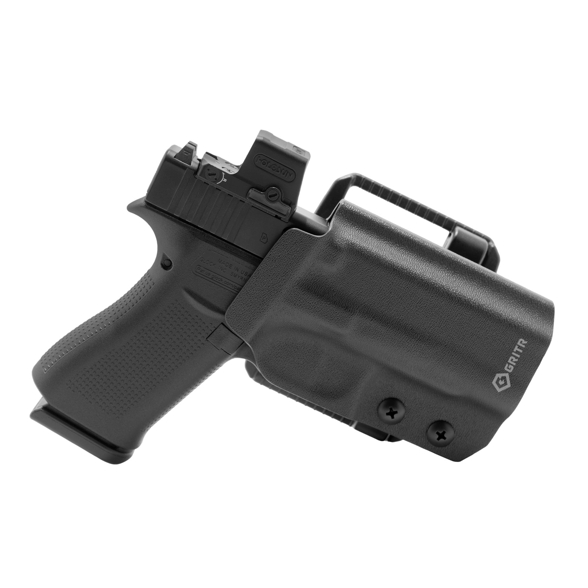 Buy GRITR OWB Kydex Right/Left Hand Holster Fits Glock 43X online. Find best prices for GRITR Holsters at GritrOutdoors – an Authorized GRITR Dealer