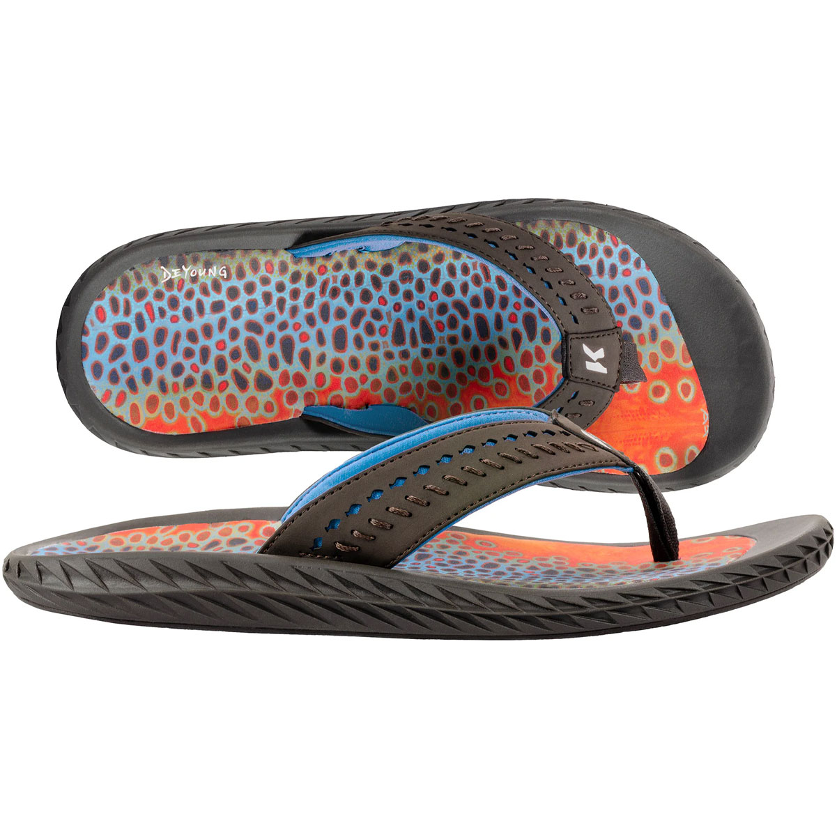 Buy KORKERS Men's Fish Flip Flip Flops online. Find best prices for Korkers Flip Flops at GritrOutdoors – an Authorized Korkers Dealer