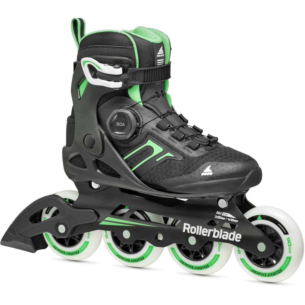 Buy ROLLERBLADE Women's Macroblade 90 BOA Black/Mint Skates (074002003F9) online. Find best prices for Rollerblade Skates at GritrOutdoors – an Authorized Rollerblade Dealer
