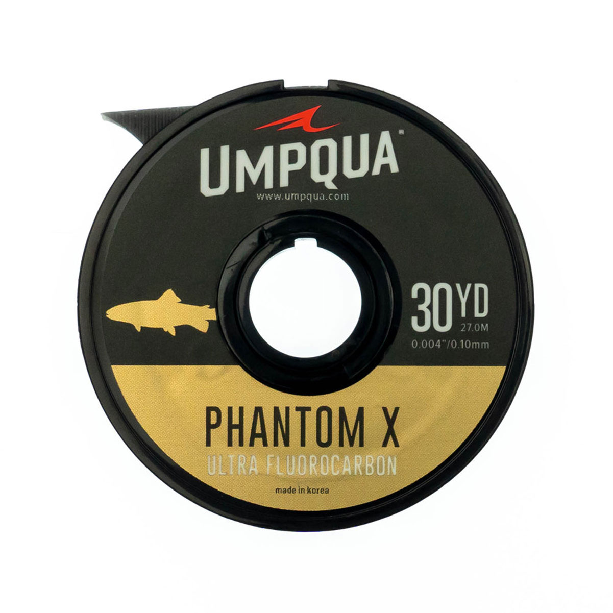 Buy UMPQUA Phantom X Fluorocarbon 30yds Clear Tippet online. Find best prices for Umpqua Tippets at GritrOutdoors – an Authorized Umpqua Dealer