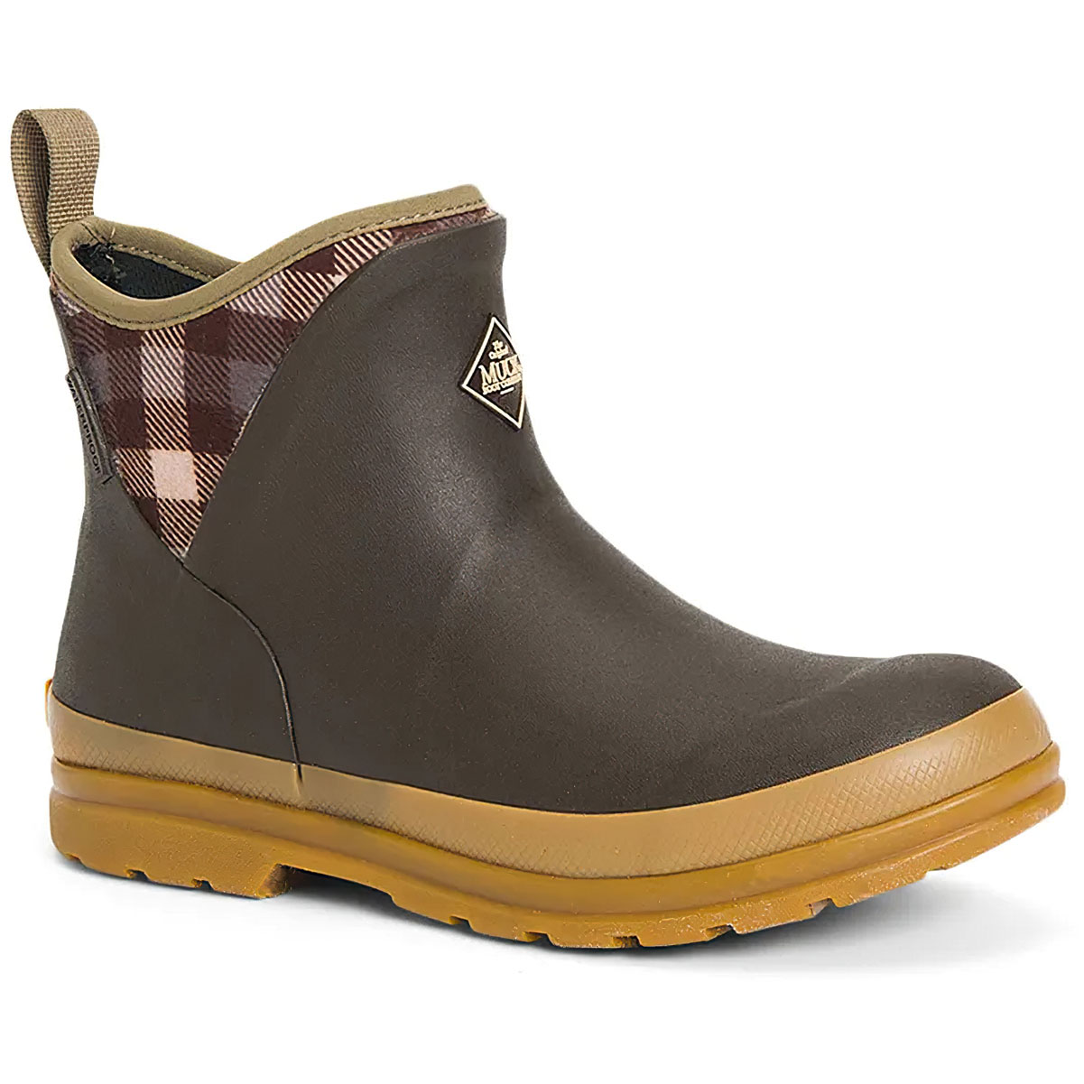 Buy MUCK BOOT Women's Originals Brown/Plaid/Gum Ankle Boots (OAW-9PLD-BRN) online. Find best prices for Muck Boot Company Boots at GritrOutdoors – an Authorized Muck Boot Company Dealer