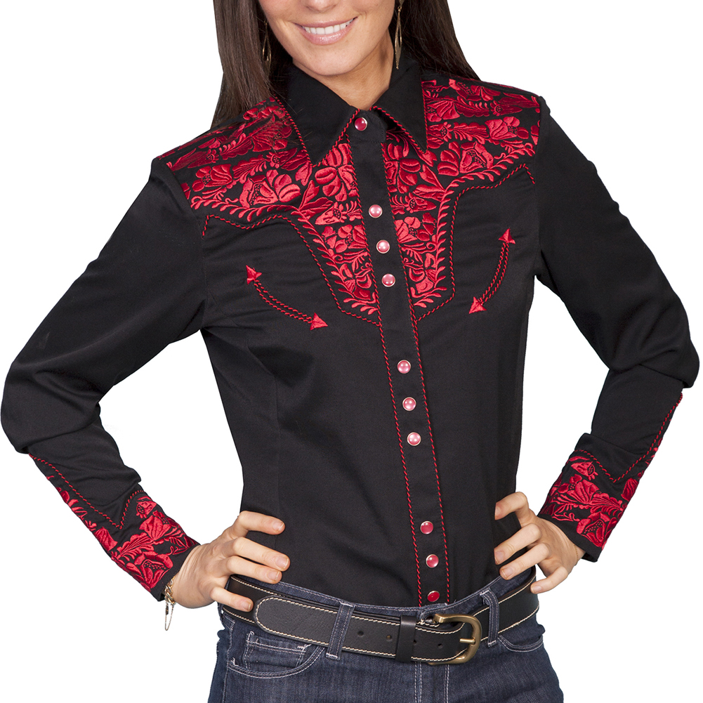 Buy SCULLY Womens Western Apparel Long Sleeve Shirt online. Find best prices for Scully LS Shirts at GritrOutdoors – an Authorized Scully Dealer