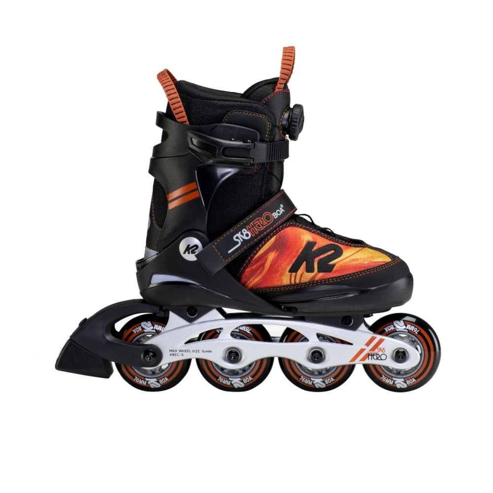 Buy K2 SKATE SK8 Hero BOA Alu Orange Swirl Inline Skates (I210200301) online. Find best prices for K2 Skate Inline Skates at GritrOutdoors – an Authorized K2 Skate Dealer