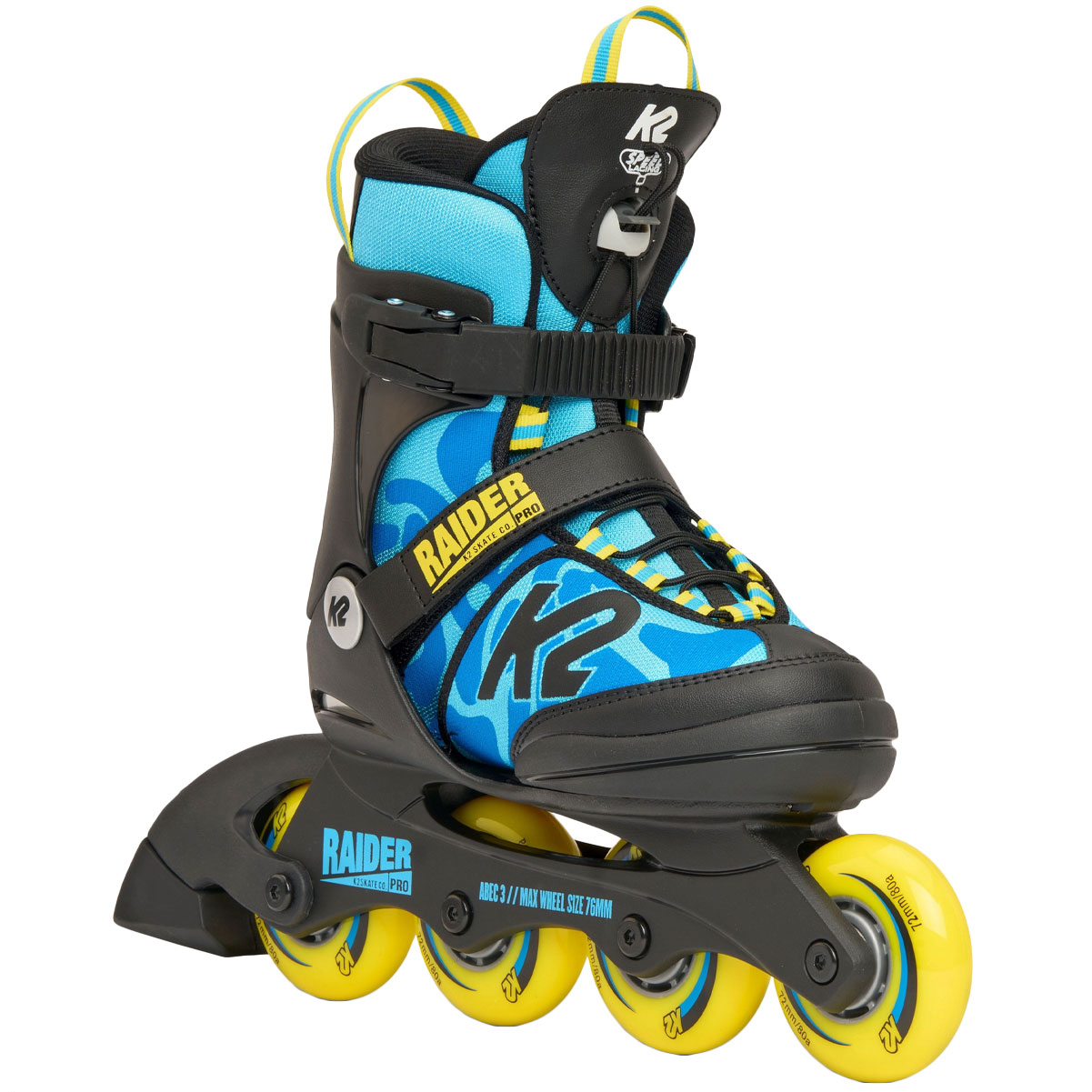 Buy K2 Boys Raider Pro Blue/Yellow Skates (I230200101) online. Find best prices for K2 Skates Skates at GritrOutdoors – an Authorized K2 Skates Dealer