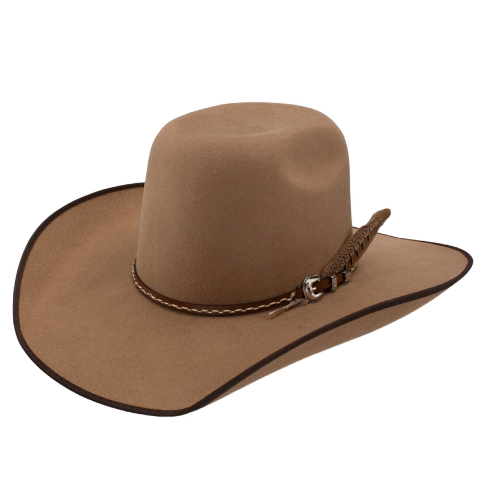 Buy RESISTOL 3X Rockland B - Tuff Hedeman Pecan  Cowboy Hat (RWRKLDB9042P5) online. Find best prices for Resistol Hats at GritrOutdoors – an Authorized Resistol Dealer