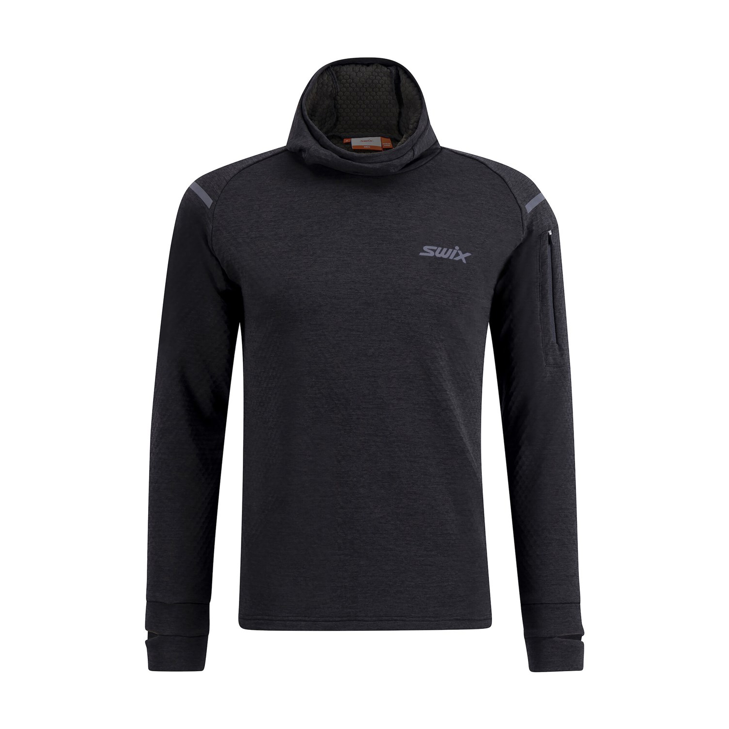 Buy SWIX Men's Pace Black Midlayer Hooded Sweater (10058-23-10000) online. Find best prices for Swix LS Shirts at GritrOutdoors – an Authorized Swix Dealer