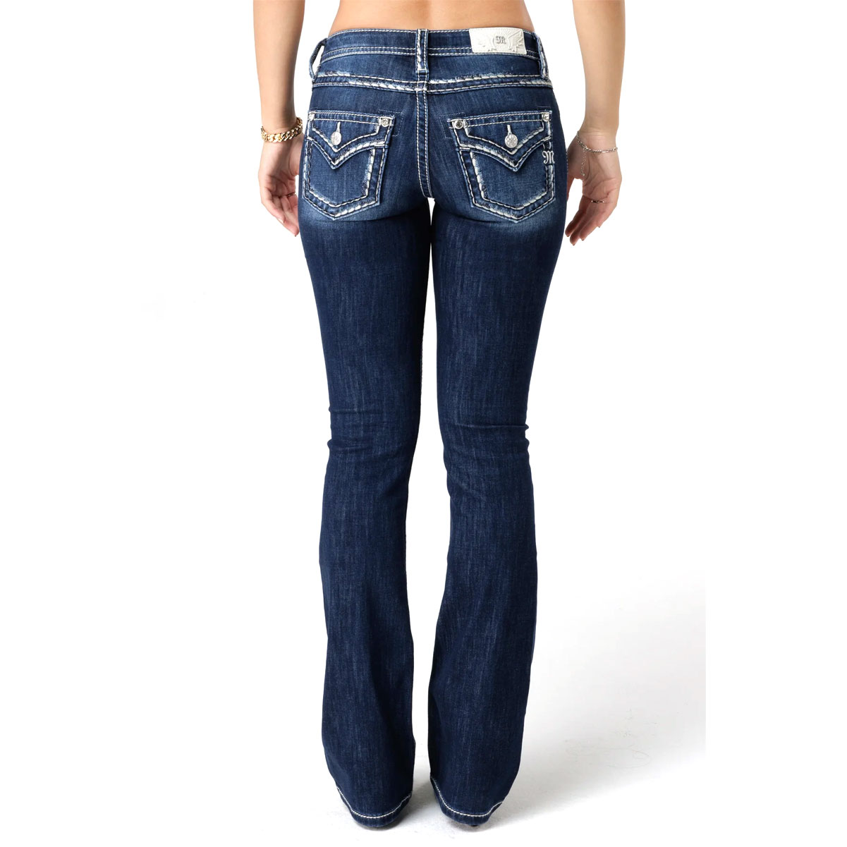 Buy MISS ME Women's Mid-Rise Classic Saddle Stitch Medium Blue Bootcut Jeans (M5014B403) online. Find best prices for Miss Me Jeans at GritrOutdoors – an Authorized Miss Me Dealer