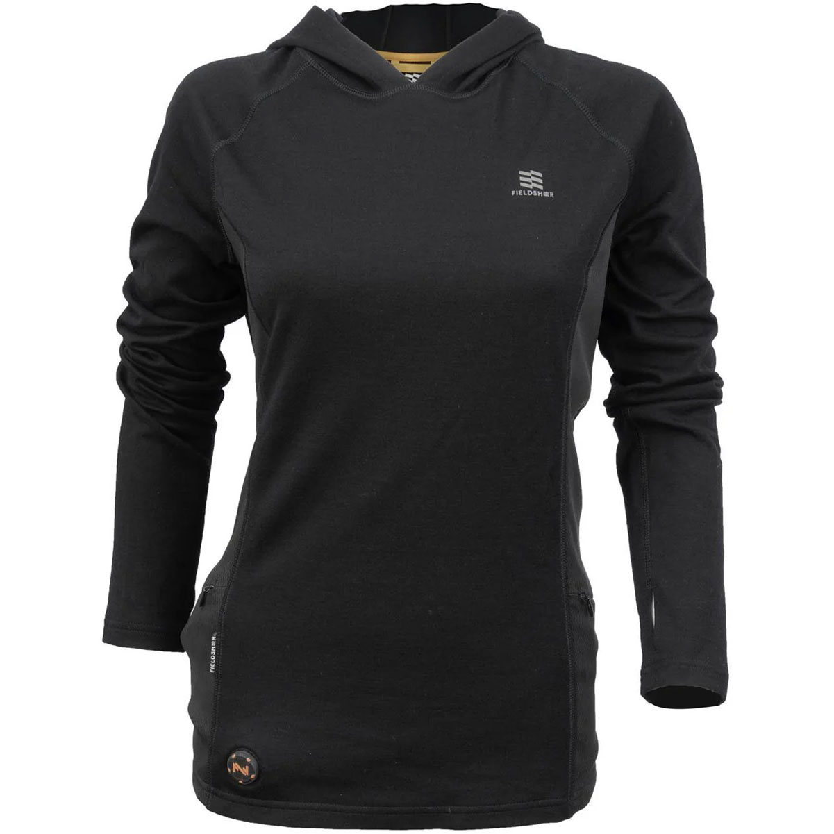 Buy FIELDSHEER Women's Merino Black 7.4v Heated Baselayer Shirt (MWWT1401) online. Find best prices for Fieldsheer LS Shirts at GritrOutdoors – an Authorized Fieldsheer Dealer