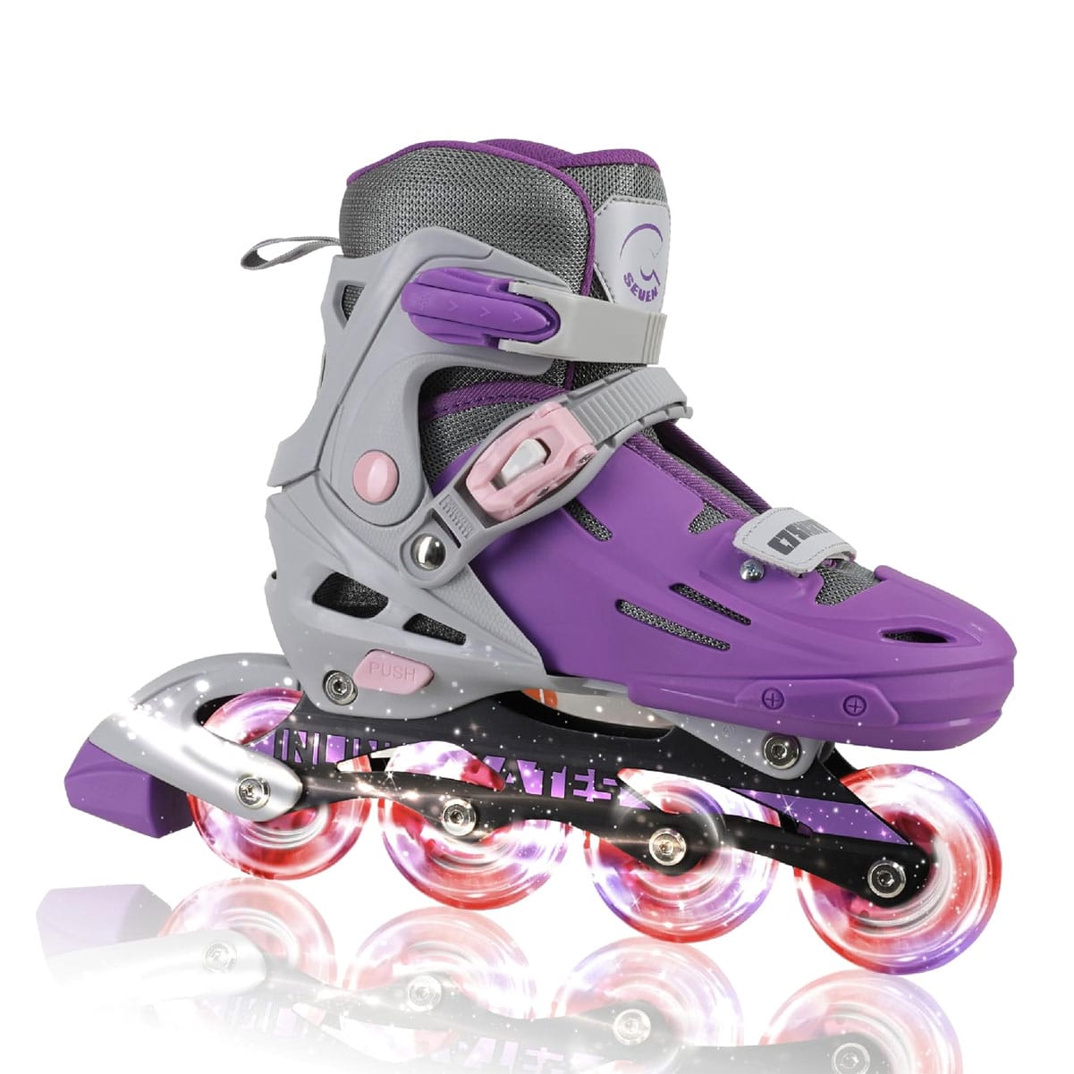 Buy C SEVEN Kids Adjustable Inline Skates with Light Up Wheels (C7-RSK) online. Find best prices for C Seven Inline Skates at GritrOutdoors – an Authorized C Seven Dealer