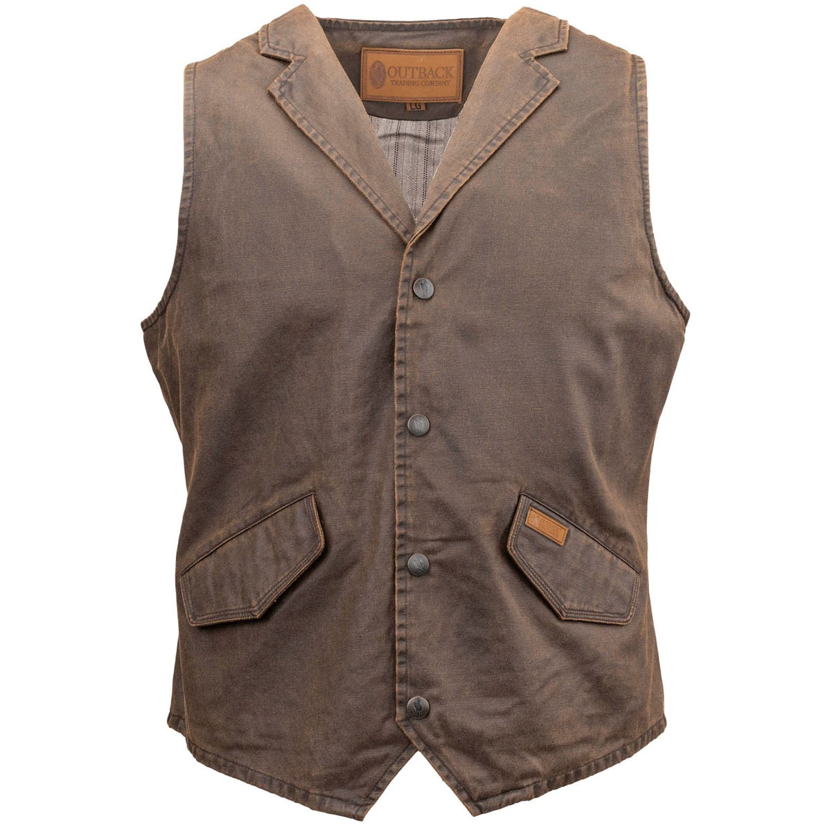 Buy OUTBACK TRADING Arkansas Brown Vest (2835-BRN) online. Find best prices for Outback Trading Vests at GritrOutdoors – an Authorized Outback Trading Dealer