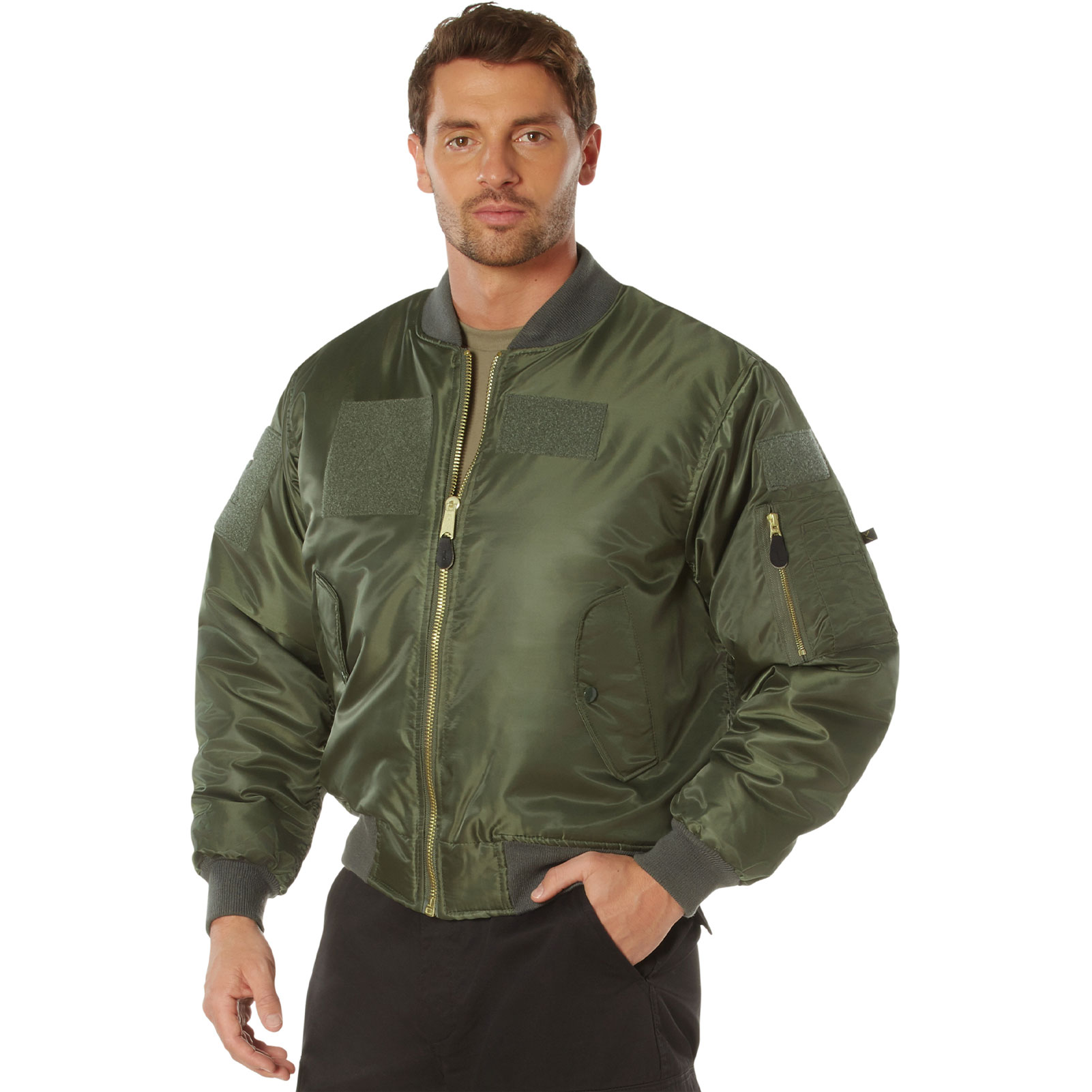 Buy ROTHCO Men's MA-1 Flight Jacket with Patches online. Find best prices for Rothco Jackets at GritrOutdoors – an Authorized Rothco Dealer