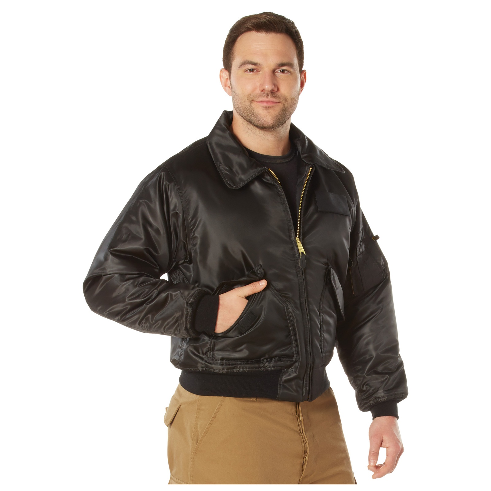 Buy ROTHCO Men's CWU-45P Black Flight Jacket (7522) online. Find best prices for Rothco Jackets at GritrOutdoors – an Authorized Rothco Dealer
