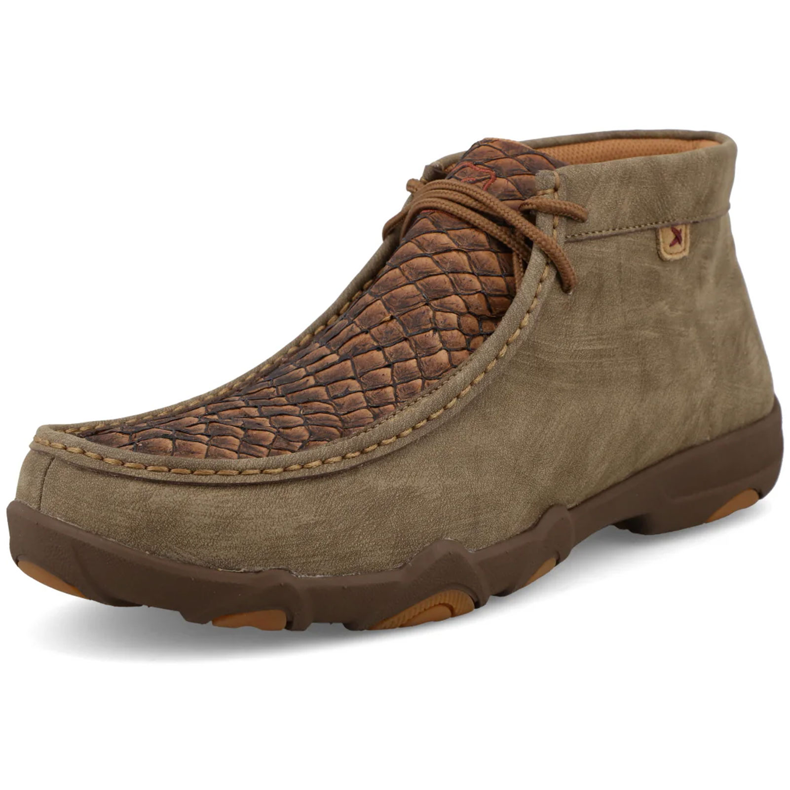 ?‎ ROGUE Rustic Leather Moc Oxfords | Men’s 7.5 Trail/Hiking Shoes Red Wing Heritage Shop Moc Oxford - Oro | Oxford Shoes  main image 2