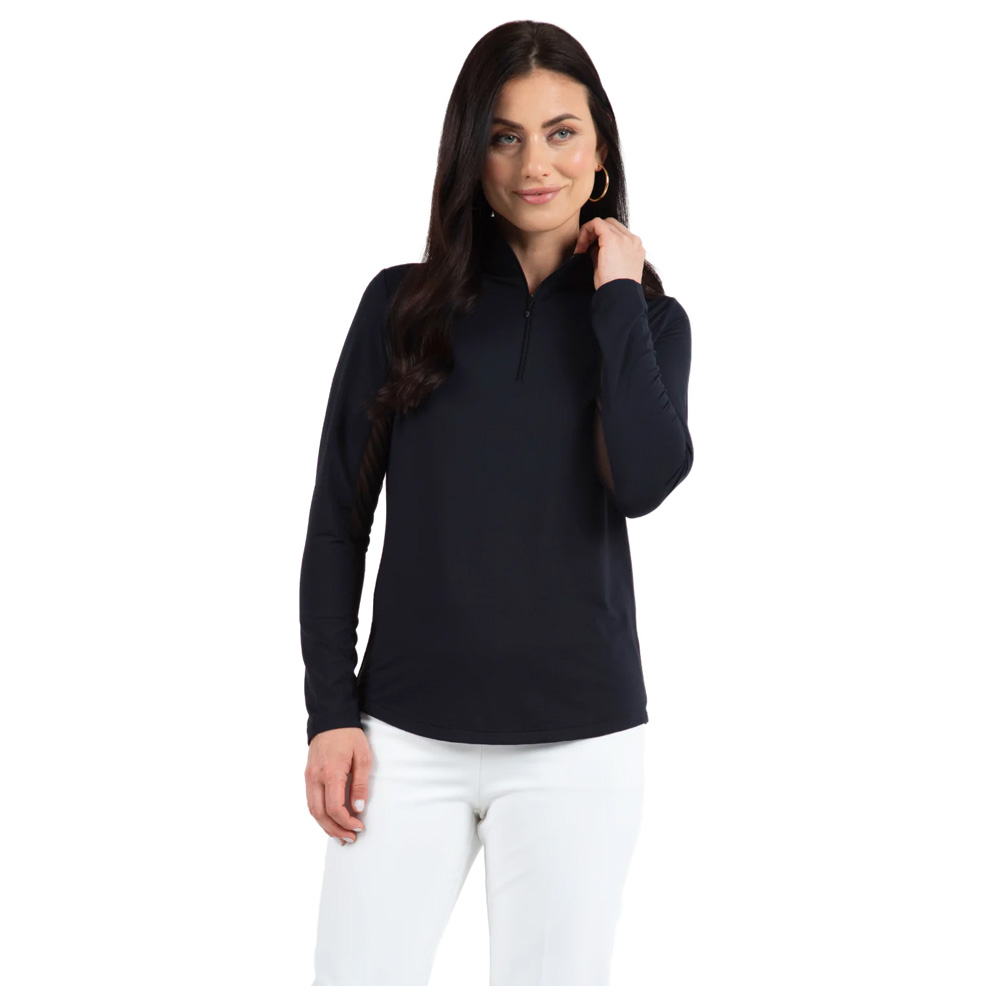 Buy IBKUL Women's Solid Long Sleeve Mock Neck Top (80000) online. Find best prices for IBKUL LS Shirts at GritrOutdoors – an Authorized IBKUL Dealer