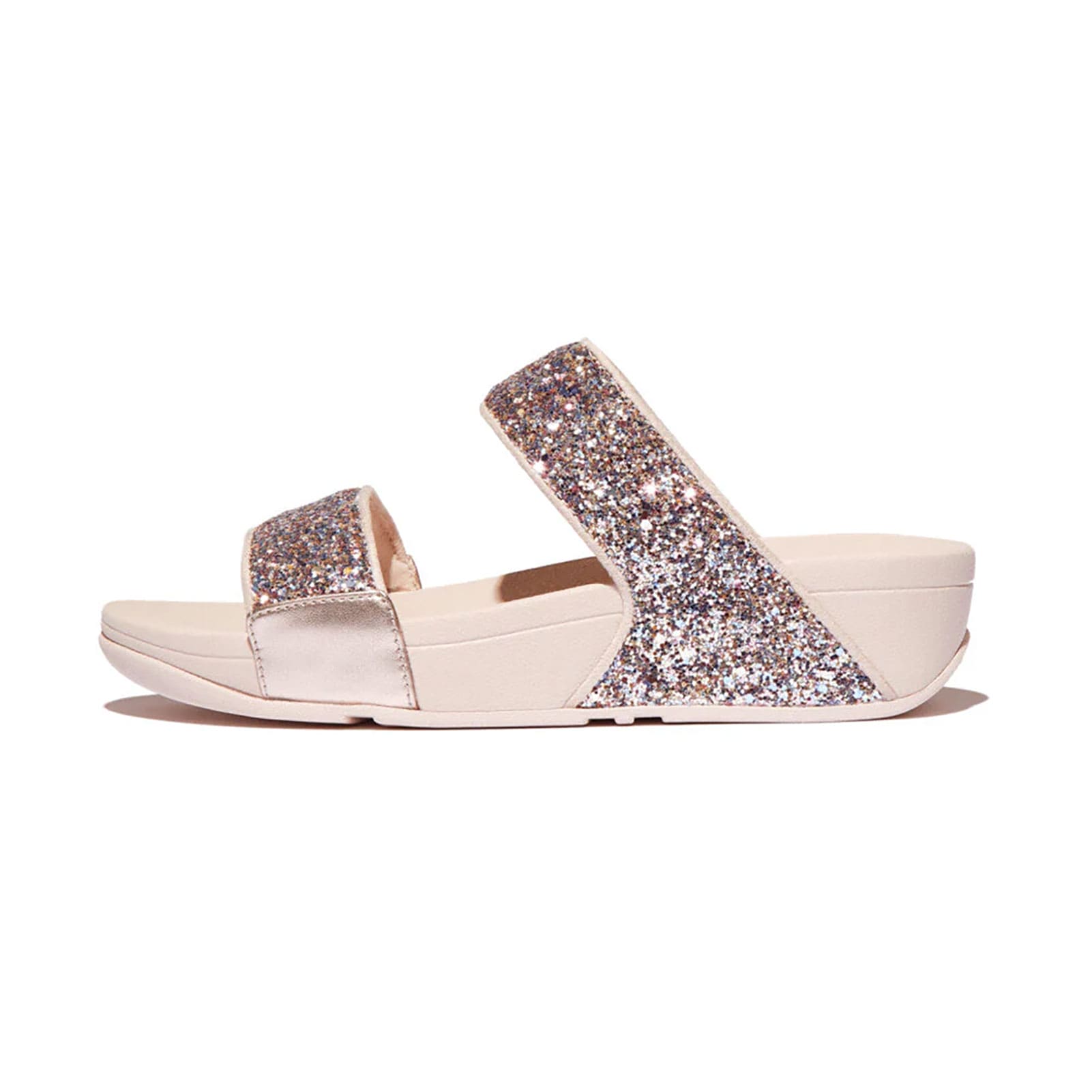 Buy FITFLOP Women's Lulu Multi-Tonal Nude Rose Mix Glitter Slides (JE5-C33) online. Find best prices for FitFlop Sandals at GritrOutdoors – an Authorized FitFlop Dealer