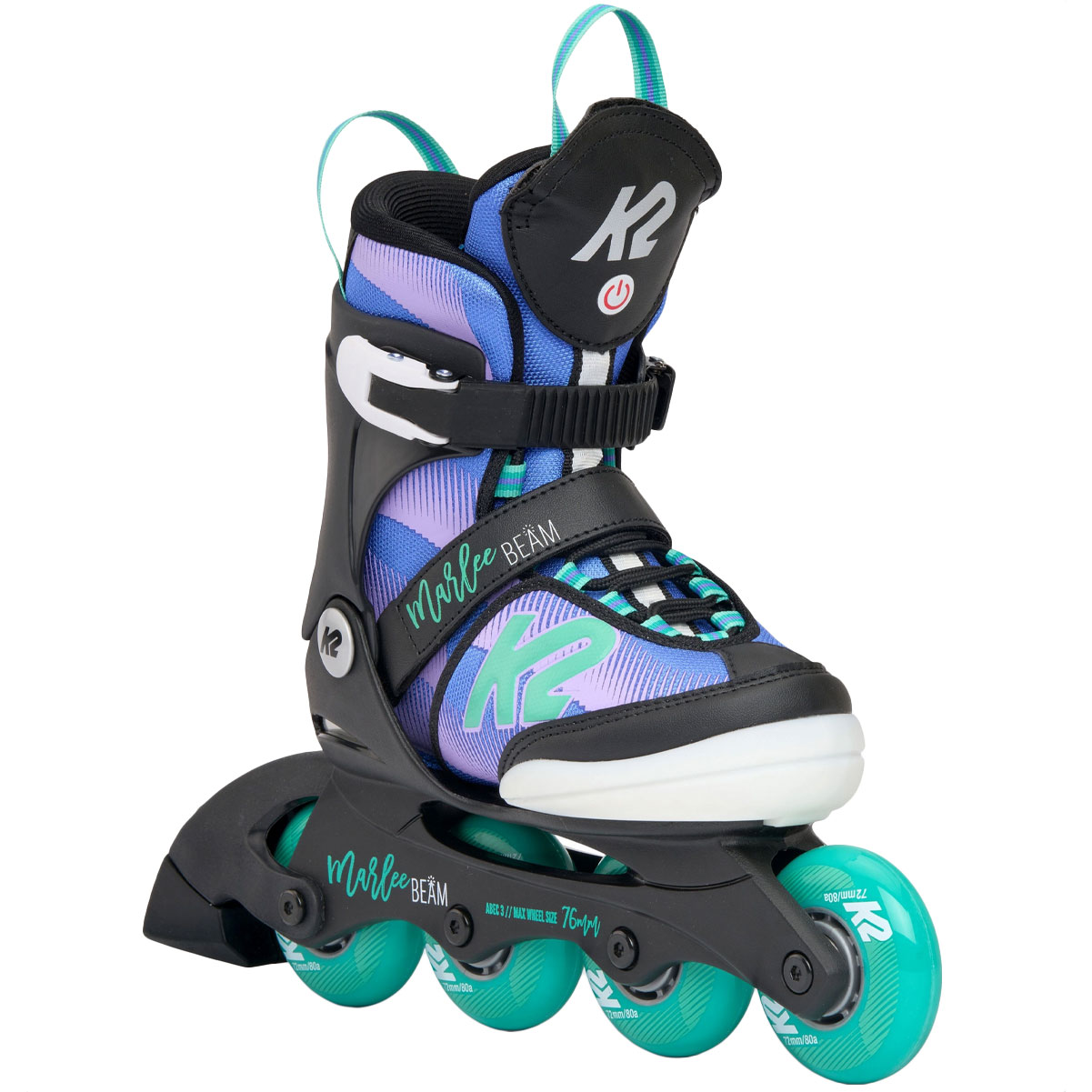 Buy K2 Girls Marlee Beam Purple/Blue Skates (I230200701) online. Find best prices for K2 Skates Skates at GritrOutdoors – an Authorized K2 Skates Dealer