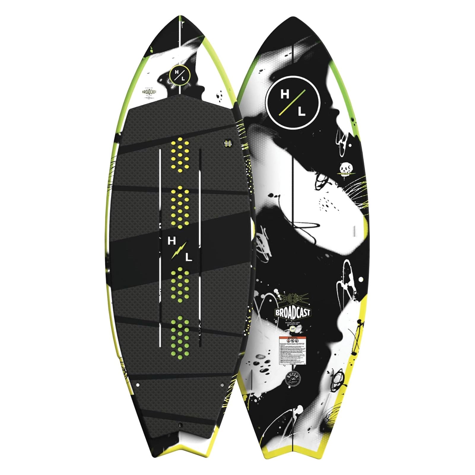 Hyperlite Manico Wakeboard SG Con Linea A-Mainline Da 24,4m - Presa Sublimata E Tappi ARS