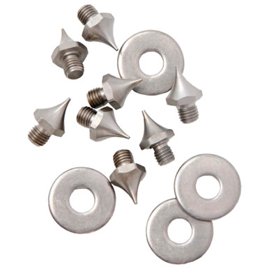 KORKERS Threaded Steel Sharp Spikes with Washers OA9055