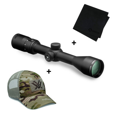 Buy VORTEX Diamondback 3-9x40mm Dead-Hold-BDC Reticle 1in Riflescope with Multicam Camo Cap and Microfiber Cleaning Cloth (VOR-DBK-01-BDC+120-64-MUL+MF) online. Find best prices for Vortex Riflescopes at GritrOutdoors – an Authorized Vortex Dealer