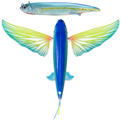 Original Phoenix Marlin and Pelagic Trolling Lure by Magbay Lures (Flying  Fish Blue) : : Sports & Outdoors