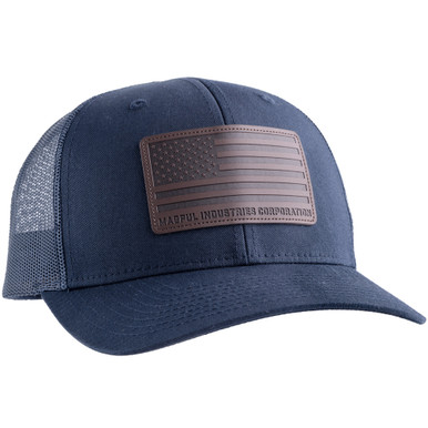 Buy MAGPUL Standard Structured Leather Patch Navy Trucker Hat (MAG1212-410) online. Find best prices for Magpul Caps at GritrOutdoors – an Authorized Magpul Dealer