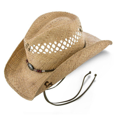 Nantucket Vented Milan Straw Hat STETSON