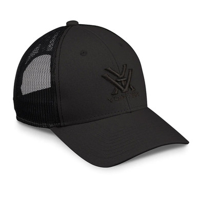 Vortex Optics Trucker Hat Logo Embroidered Mesh Snapback Gray