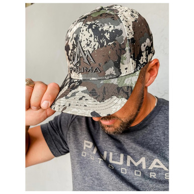 Waxed Camo Trucker Hat, Camo Snapback Hat, Camo Hat for Men and Women