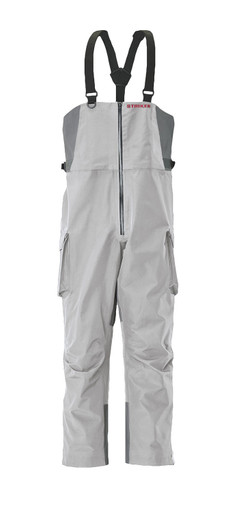 STRIKER ICE Adult Male Hardwater Bibs, Color: Gray/Black, Size: XL