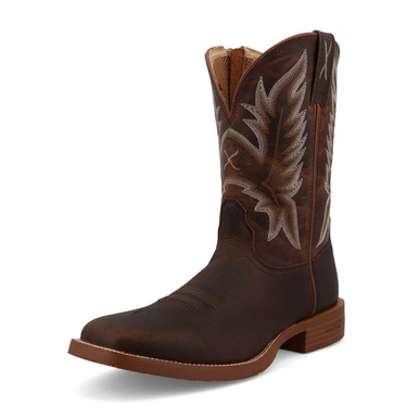 TWISTED X 11in Tech X Tobacco Brown Adobe Boot MXTR013