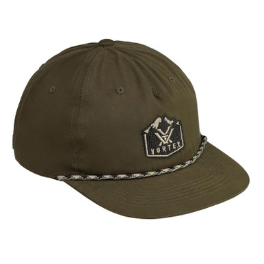 VORTEX Men Chain Ascent Dark Olive Camp Hat 224-03-DOL