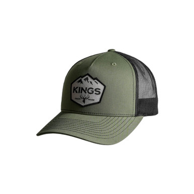 Buy KINGS CAMO Loden/Black Summit Patch Snapback Hat (112FP-L/B-P) online. Find best prices for Kings Camo Caps at GritrOutdoors – an Authorized Kings Camo Dealer