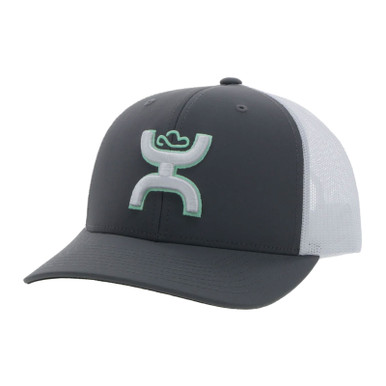 Buy HOOEY Sterling 6-Panel Teal/White Hooey Logo Gray/White Trucker Cap (2206T-GYWH) online. Find best prices for Hooey Caps at GritrOutdoors – an Authorized Hooey Dealer