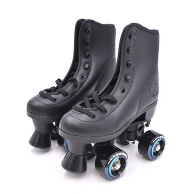Buy Open Box C SEVEN Quad Roller Skates, Retro Design, Color: Black, Youth 1 (C7-RSB01-BK) online. Best prices for C Seven open box condition items at GritrOutdoors.com. C Seven open box items on sale.