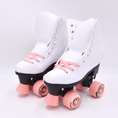 Buy Open Box C SEVEN Quad Roller Skates, Retro Design, Color: Candy Pink, Youth 3 (C7-RSB03-CP) online. Best prices for C Seven open box condition items at GritrOutdoors.com. C Seven open box items on sale.