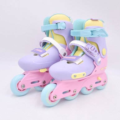 Buy Open Box C SEVEN Nostalgic Jr. Inline Skates for Girls, Boys, and Youth, Color: Jelly, Size: M (C7-RSRK-JELLY-M) online. Best prices for C Seven open box condition items at GritrOutdoors.com. C Seven open box items on sale.