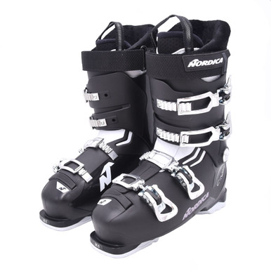 NORDICA Womens Cruise S W, Color: Black/White/Mauve, Size: 26.5