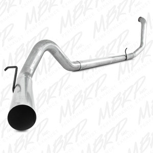MBRP 4" Turbo Back, Single Side - no muffler, 1998-2003 Ford Powerstroke 7.3L, S6200PLM, FREE SHIPPING