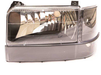 Complete Performance CP-CLBKH Six Piece Clear Black Headlight Kit