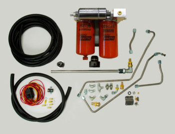 IDP Super Duty standard fuel system (Includes regulated return) NOW WITH NEW BILLET FILTER AND PUMP BASE!