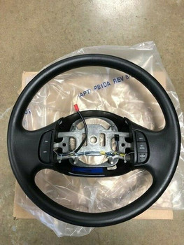 Ford OEM  Gray Leather Steering Wheel